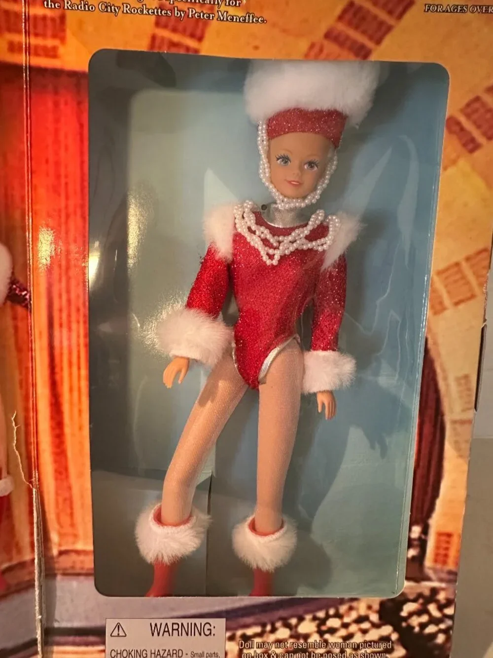 The RADIO CITY ROCKETTES Doll 1999 Special Millennium Edition Peter Meneffee NIB